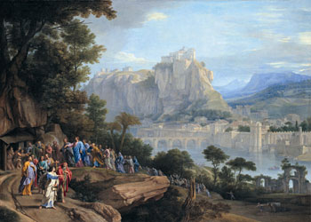 Paysage avec les aveugles de Jéricho - Philippe de Champaigne